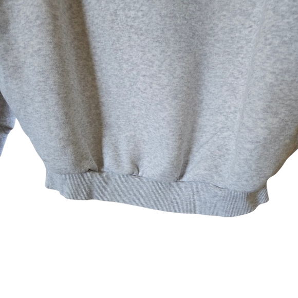 Adidas Womens Light Gray Crewneck Sweater - Picture 8 of 9